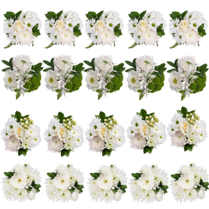 Euro Garden Mini Bouquets, 20-pack