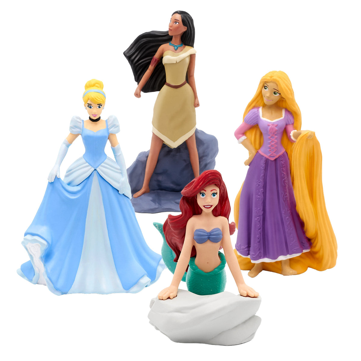 Tonies Disney Princess Bundle - Little Mermaid, Rapunzel, Cinderella and Pocahontas (French Only)