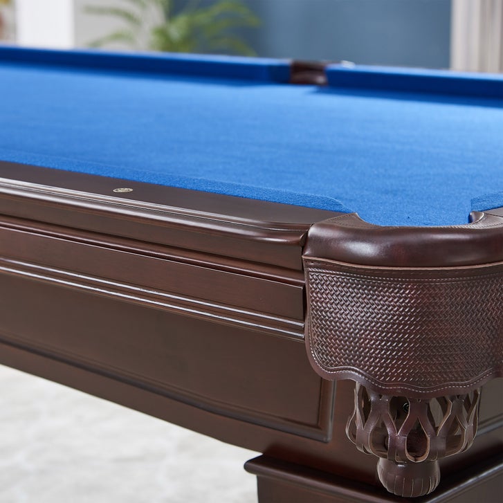 Beringer 8 ft. Belmont Solid Wood Slate Billiard Table