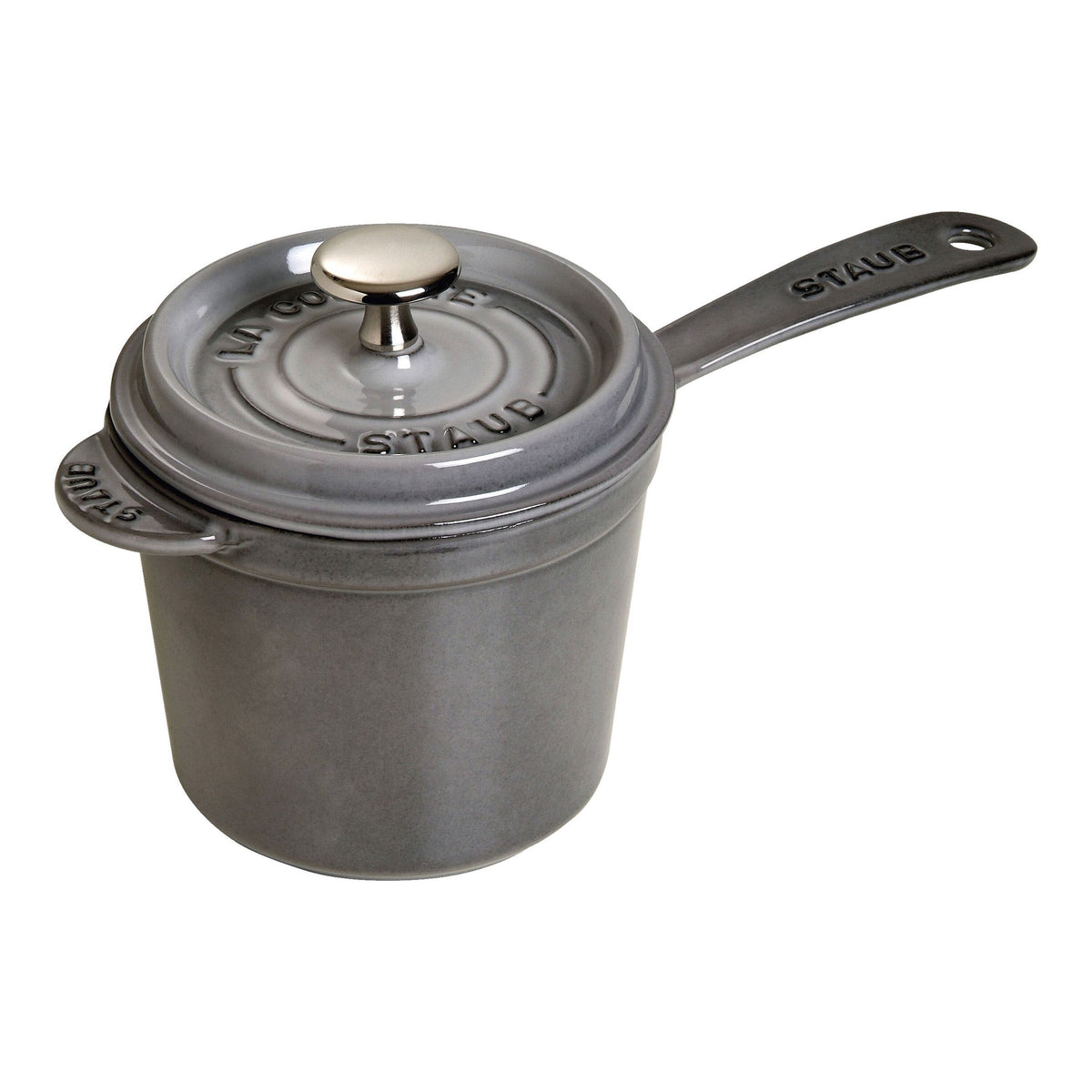 STAUB Enamelled Cast Iron Saucepan, 14 cm (5.6 in.)