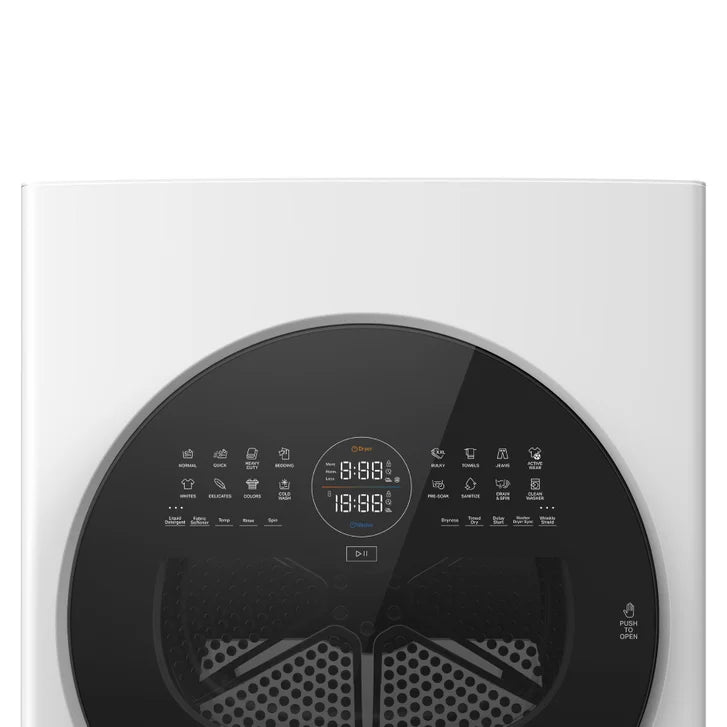Whirlpool 24 in. Laundry Centre 3.2 cu ft. Washer and 4.3 cu ft. Electric Ventless Heat Pump Dryer