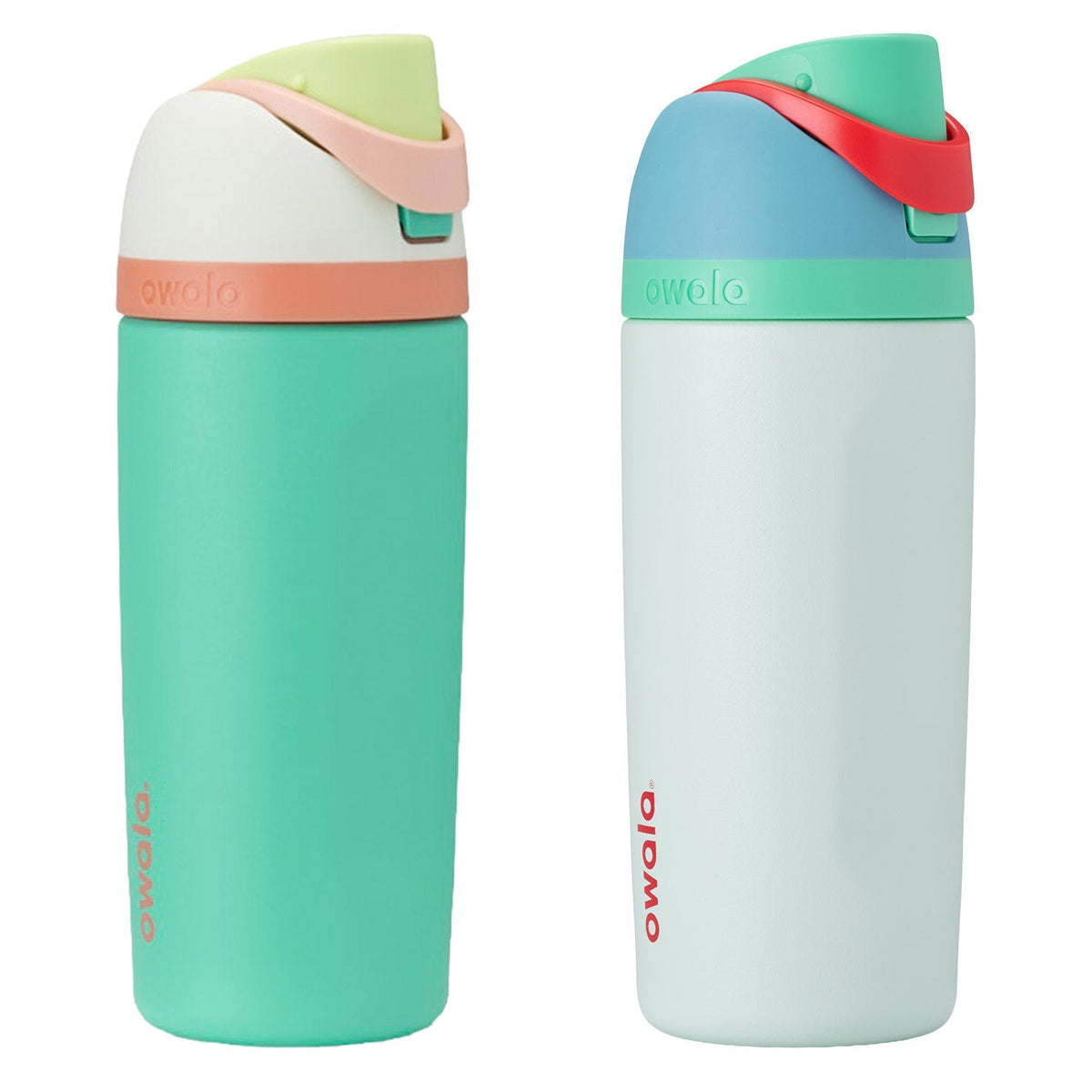 Owala Freesip 473 mL (16 oz) Stainless Steel Water Bottle, 2-pack