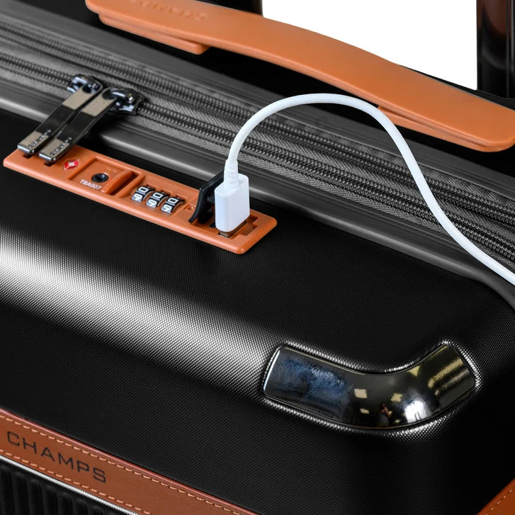 Champs - Vintage Air 3-piece Hardside Luggage Set