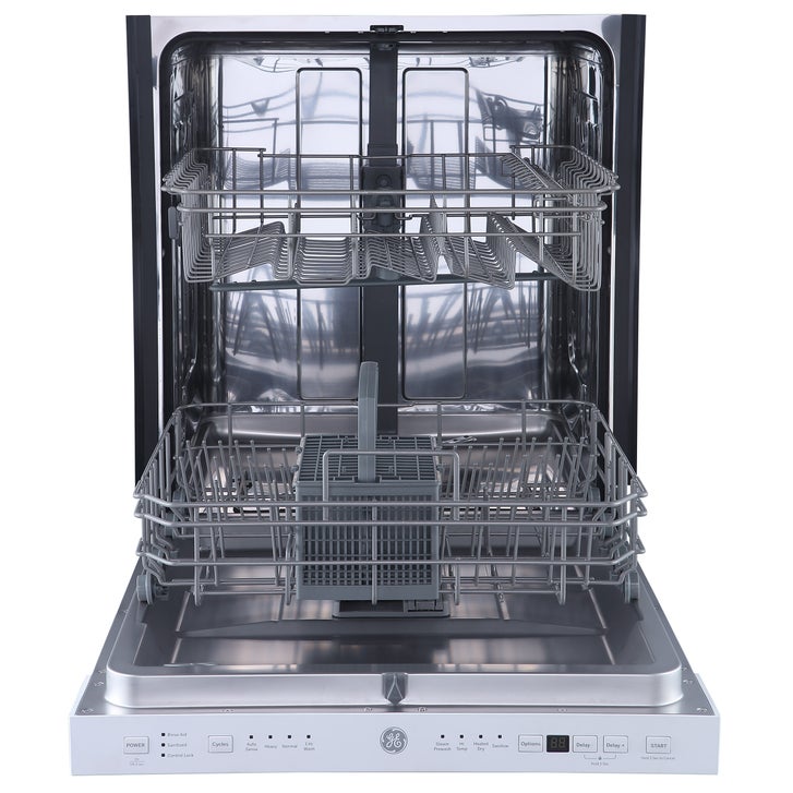 GE 24 in. Built-In Top Control Dishwasher with Stainless Steel Tub
