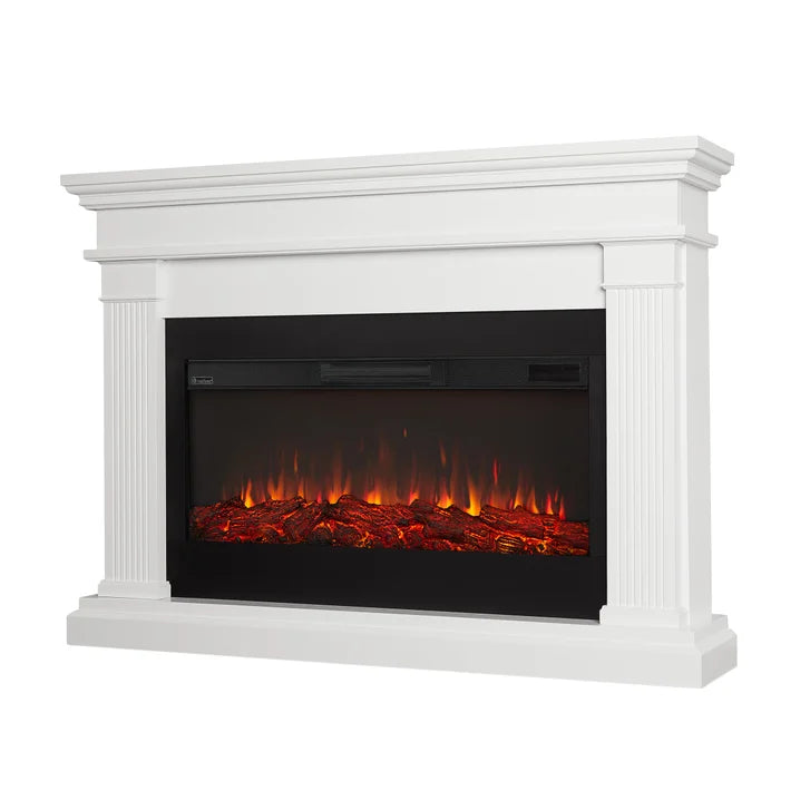 Real Flame Beau Mantel Electric Fireplace
