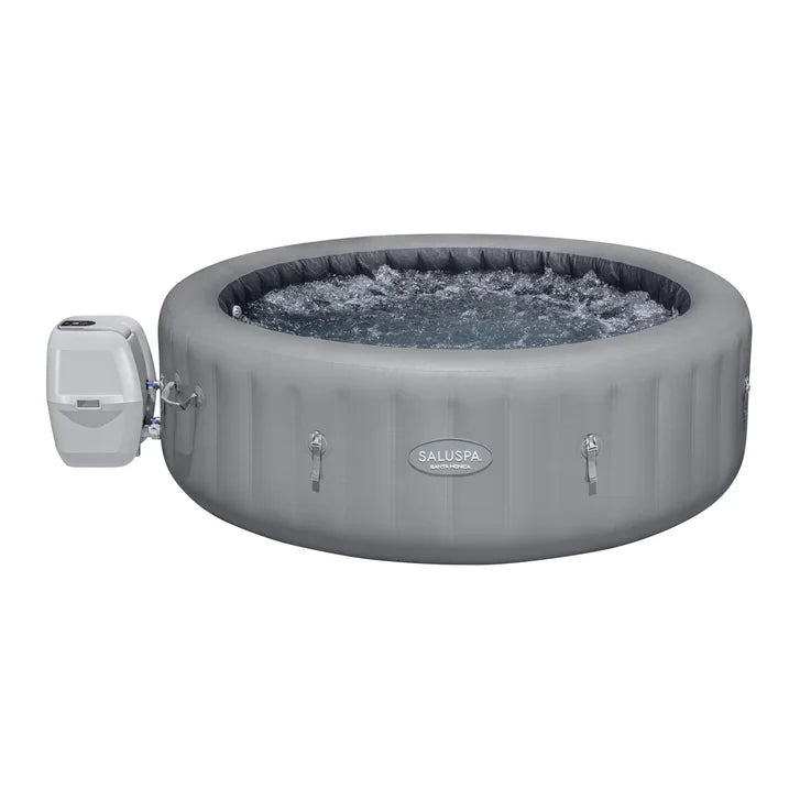 SaluSpa Santa Monica Smart AirJet 5-7 person Inflatable Spa with App-Control