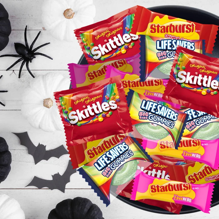 Skittles, Starburst and LifeSavers - Assorted Candy, 1.71 kg