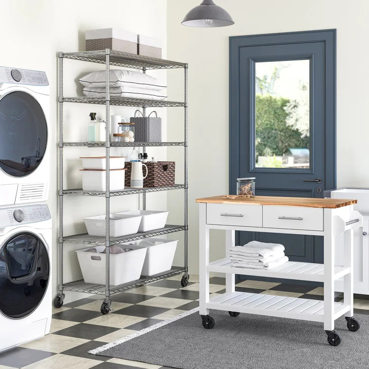 Seville Classics 6 Tier NSF Steel Wire Shelving Rack