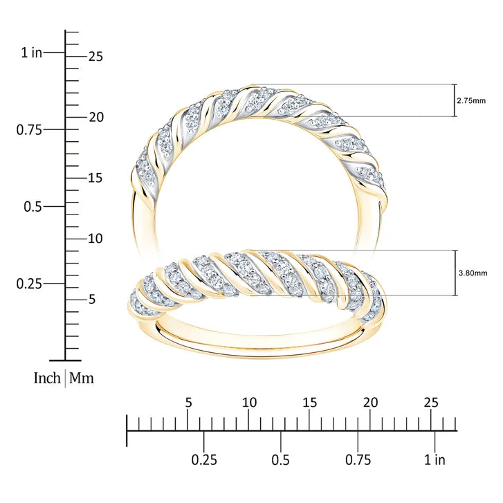 Round Brilliant Diamond Ring (0.25 ctw)