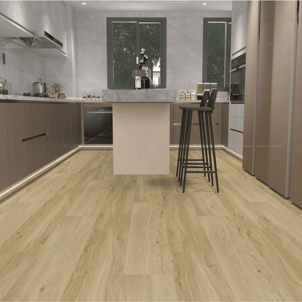 Kairos Rouge Park 22.86 cm (9.0 in.) WPC Vinyl Flooring.