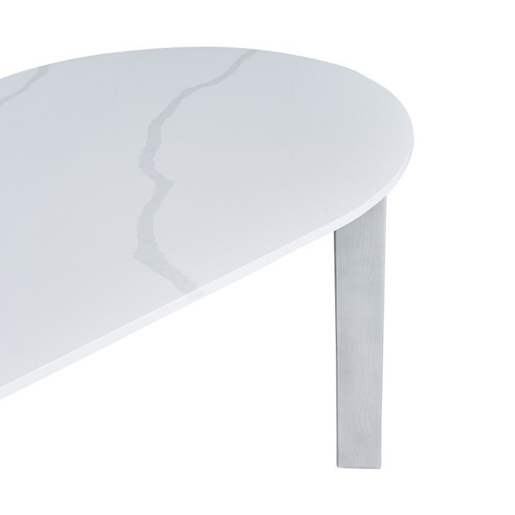 Winston Solid Quartz Dining Table, 218 cm (86 in.)