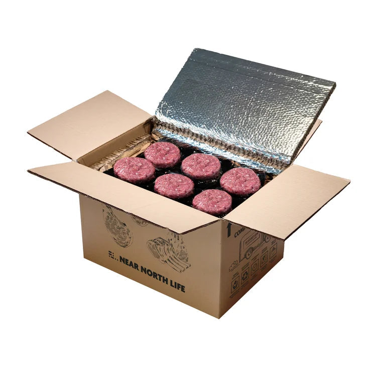 Near North Life Canadian Beef Burgers 48 x 5.3 oz (151 g)