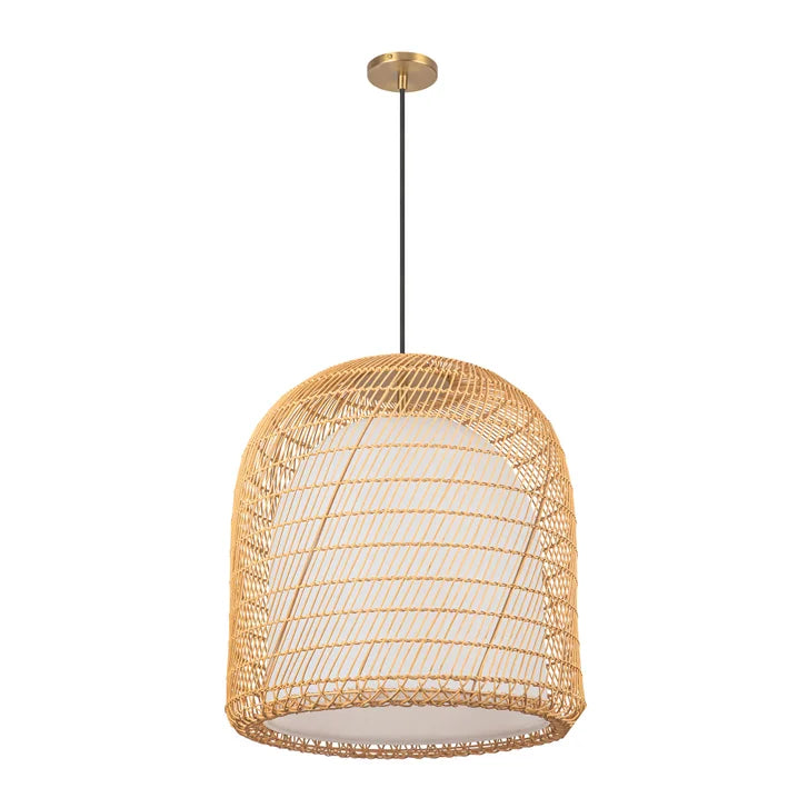 Light & Modern Bungalow 20 in. Pendant Light
