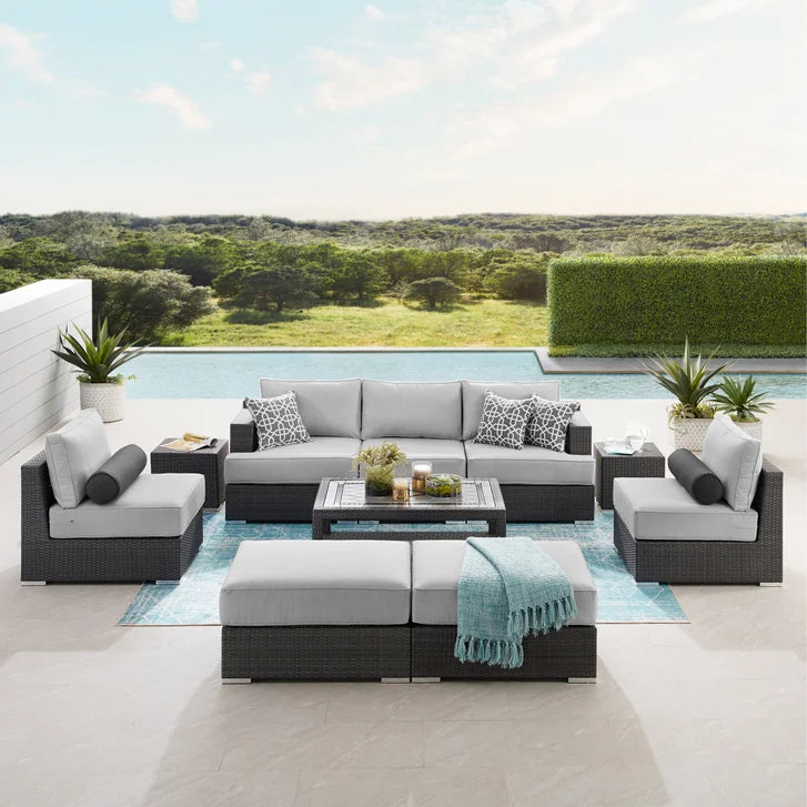Niko 10-piece Patio Sectional Conversation Set