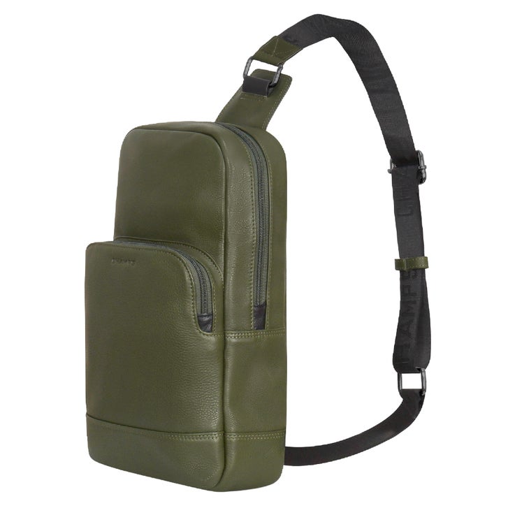 Champs Onyx Collection Leather Sling Bag