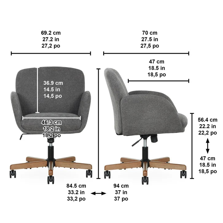 Henredon Murphy Office Chair