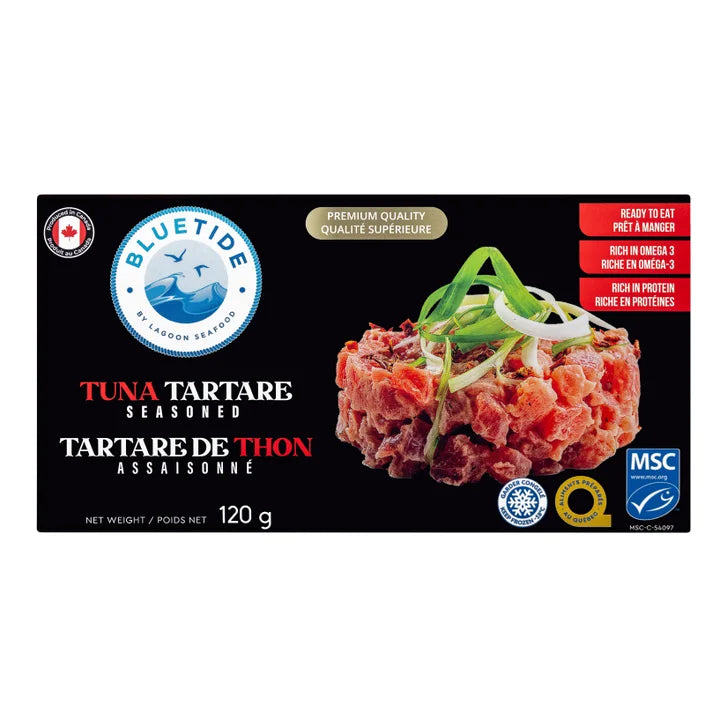 Blue Tide Tuna and Salmon Tartare Bundle, 16 × 120 g