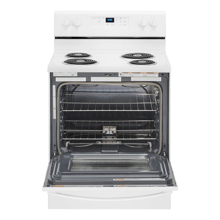 Whirlpool 30 in 4.8 cu ft. Electric 4 Burner Range