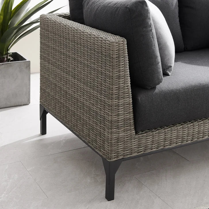 Aberdeen 3-piece Patio Conversation Set with Fire Table