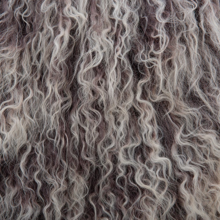 Mongolian Sheepskin Decorative Cushion