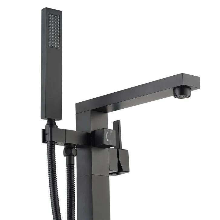 AGUA Canada Sammie Freestanding Bathtub Faucet with Hand Shower