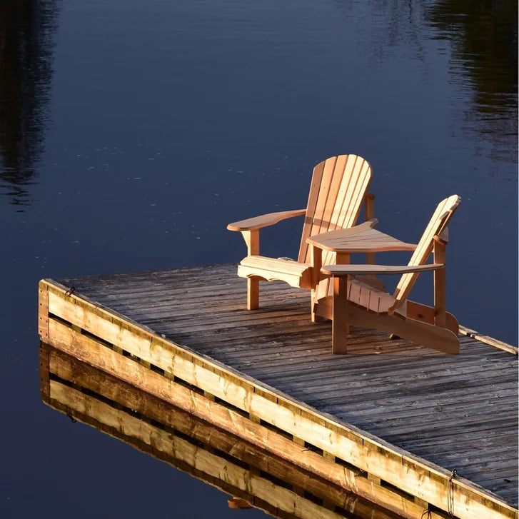 Pine Muskoka Angled Tete-a-tete Kit