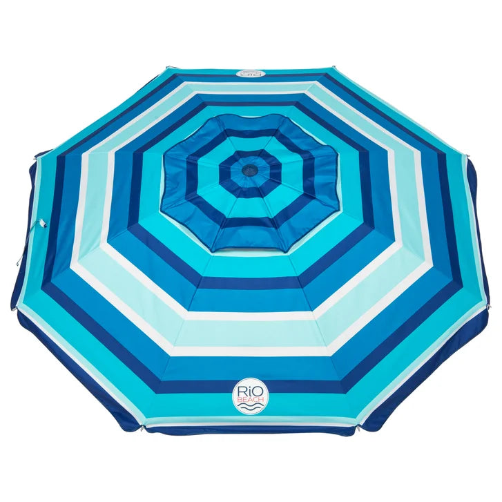 RIO 2.3m (7.5 ft) Beach Umbrella with AnchorX