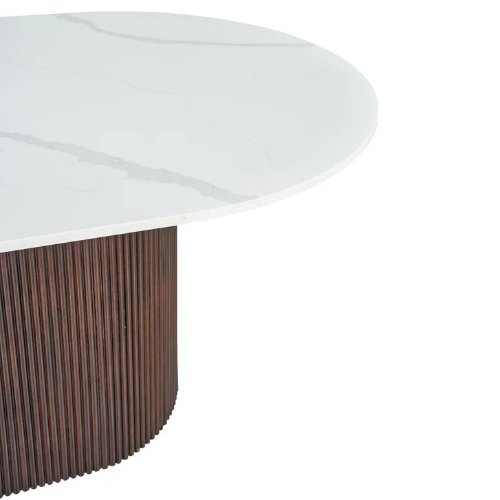 Alera Solid Quartz Dining Table, 183 cm (72 in.)
