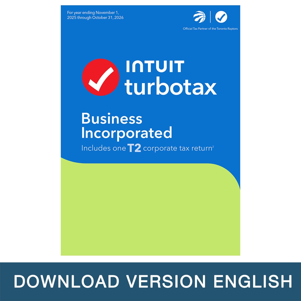 TurboTax Business Incorporated 2025 - English - Windows - Digital Download