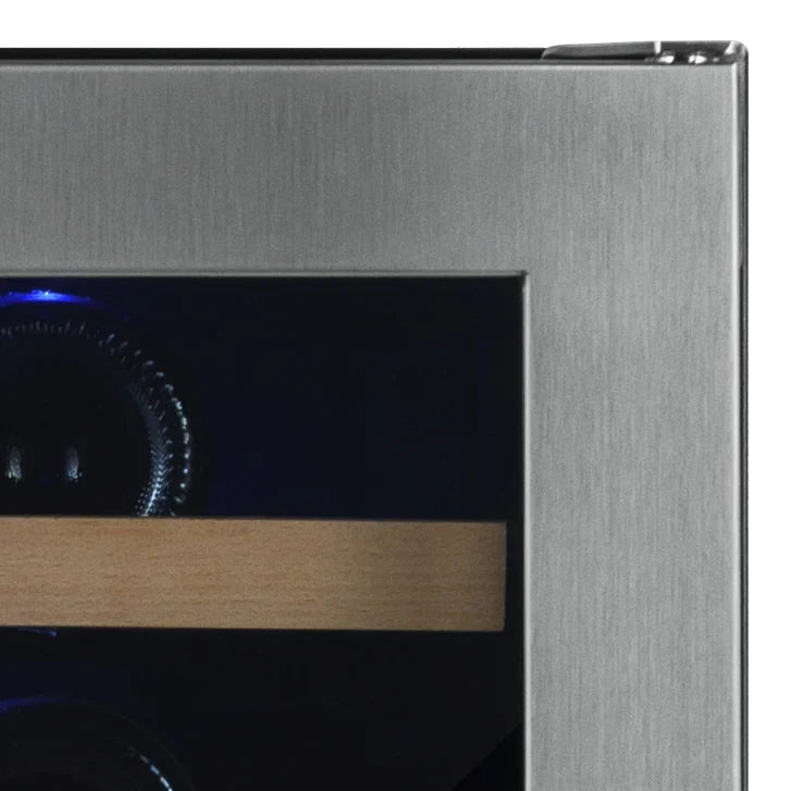 Wine Cell'R 46-bottle Built-in Single Zone Stainless-steel Wine Cellar