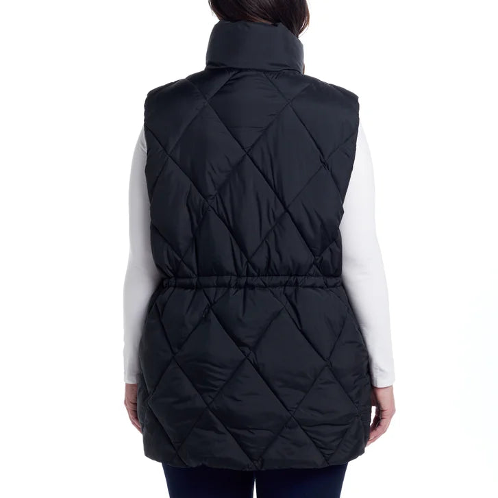 Weatherproof Women's Long Puffer Vest