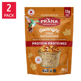 Prana Overnight Protein Chia Oats, 2 × 780 g