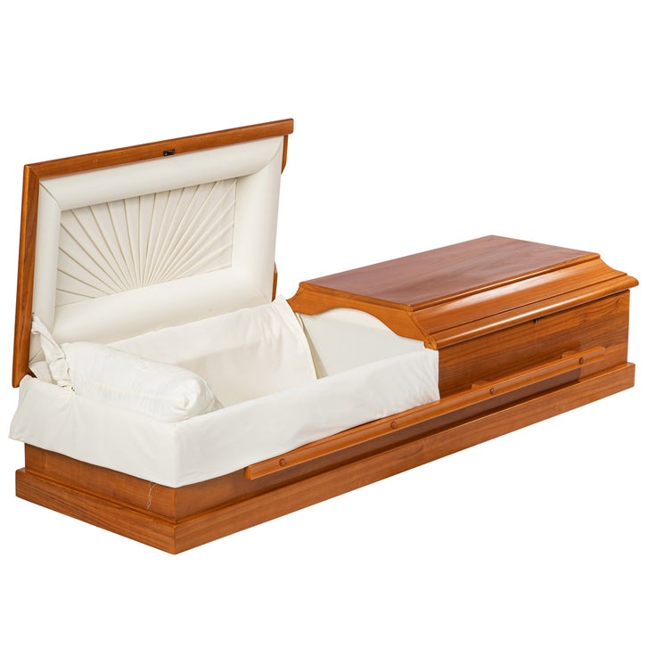 Walker Casket Hilltop Poplar Casket - Hilltop Expedited Shipping