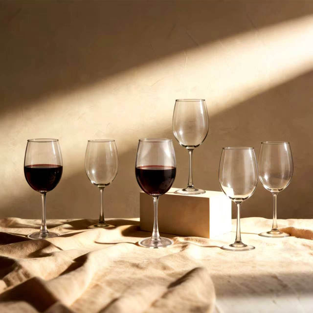 Link Life 473 mL (16 oz) Wine Glass Set, 18-pack B4