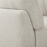 Aiden & Ivy Dayna 4-piece Modular Fabric Sofa with Ottoman