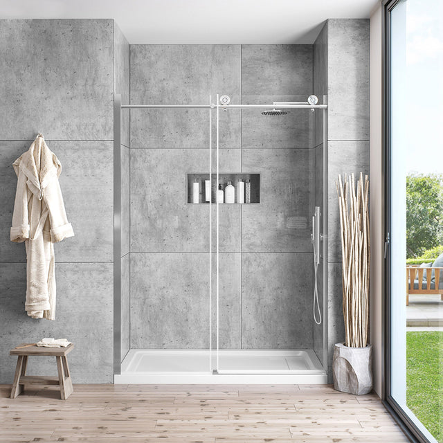 Ove Canberra Soft Close Shower Door with Hardware F8