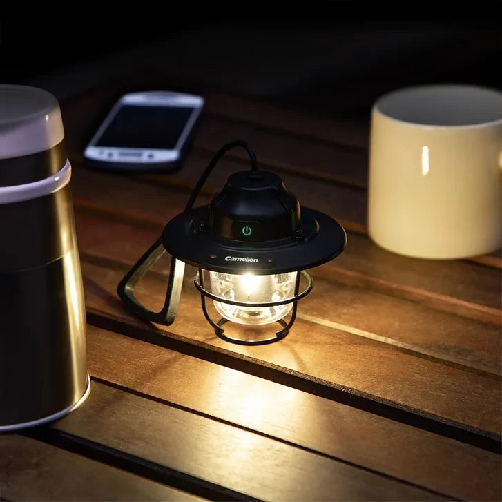 Camelion Acorn Rechargeable Lantern, 3-pack