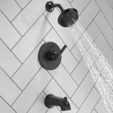 Delta Becker Monitor 14 Series Single Handle Tub and Shower Faucet