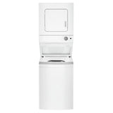 Whirlpool 24 in. White Electric Stacked Laundry Centre with 1.8 cu. ft. IEC Washer and 3.4 cu. ft. Dryer