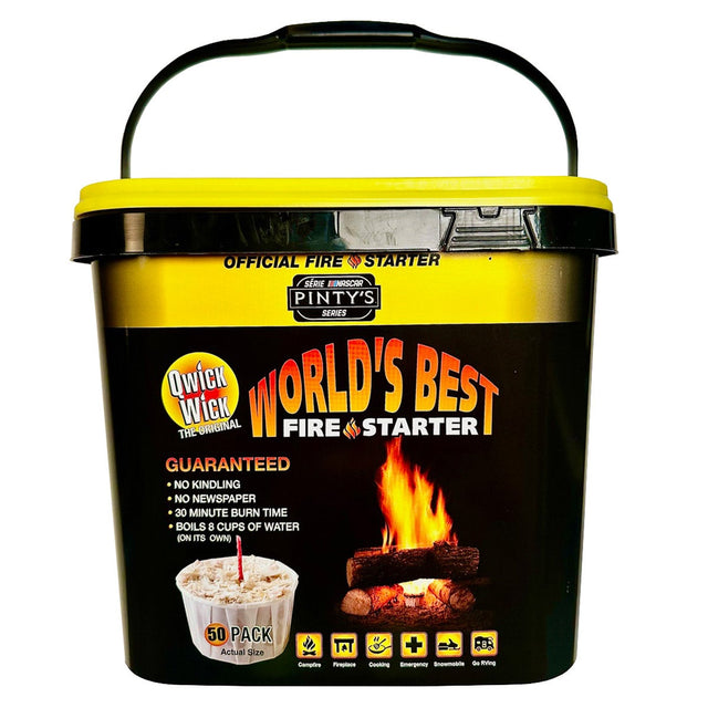 Qwick Wick Fire Starters, 50 count Y5