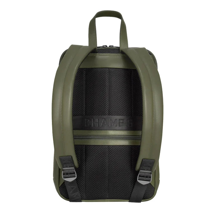 Champs Onyx Collection Classic Leather Backpack, 15 L