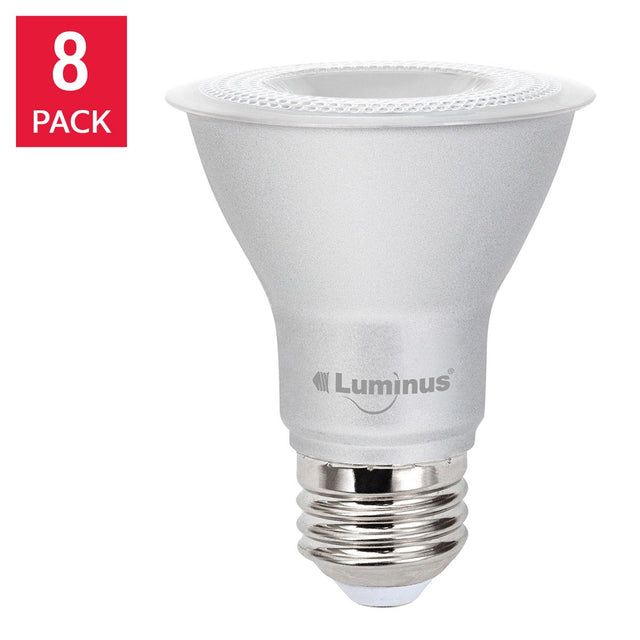 Luminus LED Elite 6.5W PAR20 500 lumens Dimmable, 8-pack U2