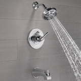 Delta Becker Monitor 14 Series Single Handle Tub and Shower Faucet