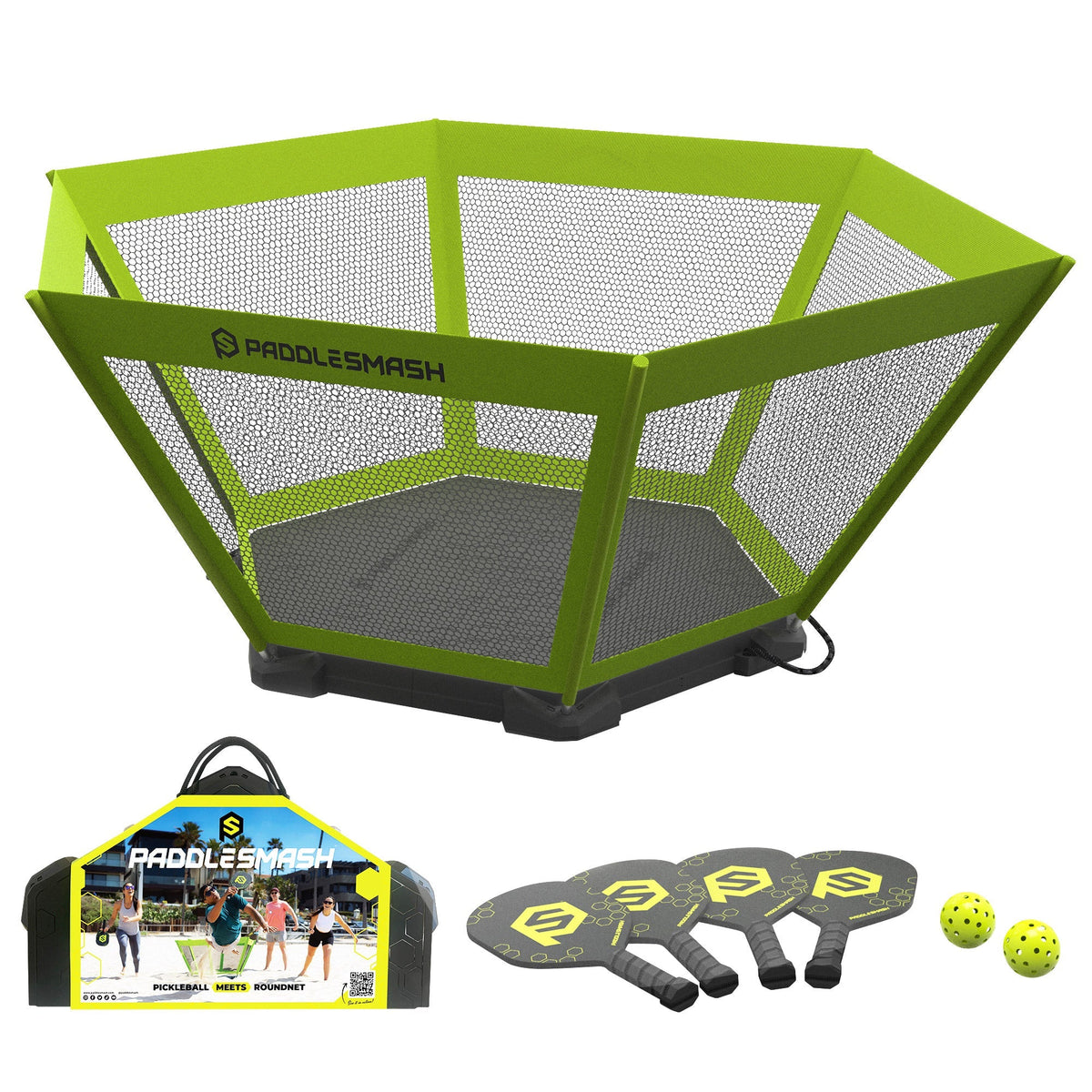 PaddleSmash - Pickleball Meets Roundnet