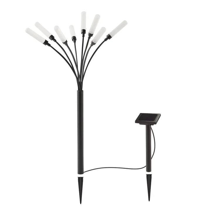 Aurora Lighting Solar Frosted Acrylic Firefly Light, Pack of 4
