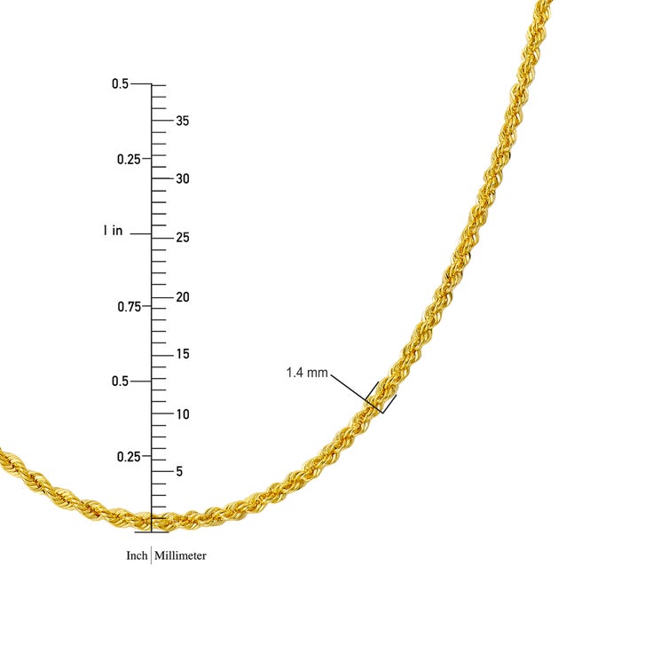 High Polish Rope Necklace