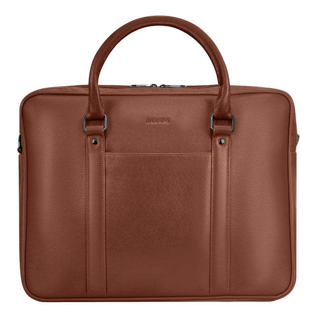 Champs Onyx Collection Leather Briefcase 12 L Z8