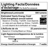 Luminus LED Elite 7W GU10 500 lumens Dimmable, 8-pack