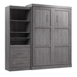 Bestar Boutique Queen Wall Bed 2-piece Set with Pull-out Shelf