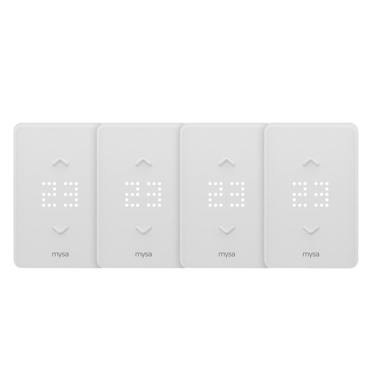 Mysa Smart Thermostat LITE for Electric Baseboard Heaters - 4 Pack